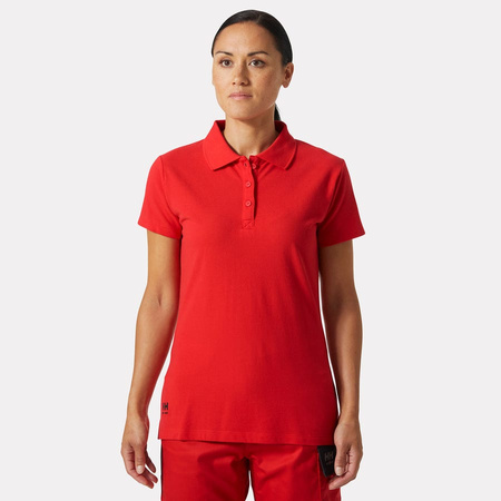 W Classic Polo 220 Alert Red