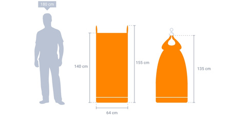 Duża Bag Narzędziowa With Twardą Pokrywą – Ø64 Cm – Dopuszczalne Obciążenie Robocze 500 Kg - NL - Czarna