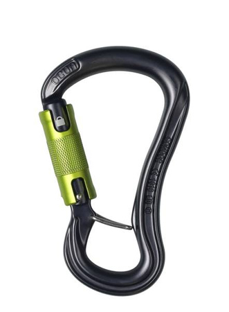 Carabiner Condor HMS Twist - Anthracite/green