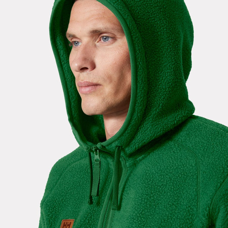 Bluza polarowa z kapturem Heritage Pile Hoodie 460 Green
