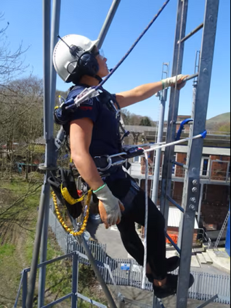 Linka bezpieczeństwa regulowana do ustalania pozycji podczas pracy Trigger 3M Protecta dł. 2 m