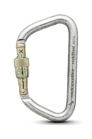 Carabiner Rocksteel Screw-lock