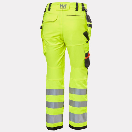 W Luna Hi Vis Cons Pant Cl 2 369 Yellow
