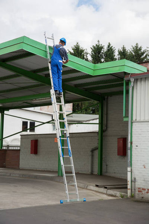 Drabina Dwuelementowa Aluminiowa Rozstawno-przystawna Stabilo
