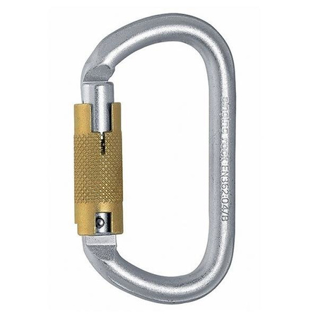 Carabiner Oval Steel Triple Lock
