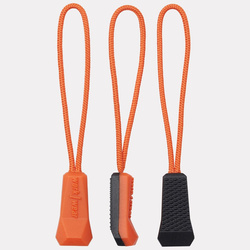 Zestaw uchwytów do suwaka Zipper Puller Kit 299 Dark Orange/Ebony