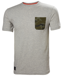 Kensington t-shirt 931 GREY MELANGE CAMO 3XL