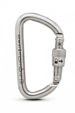 Karabinek rockD Stainless Screw-Lock