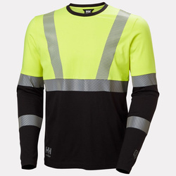 Koszulka z długim rękawem Fyre Longsleeve 369 Yellow/Ebony
