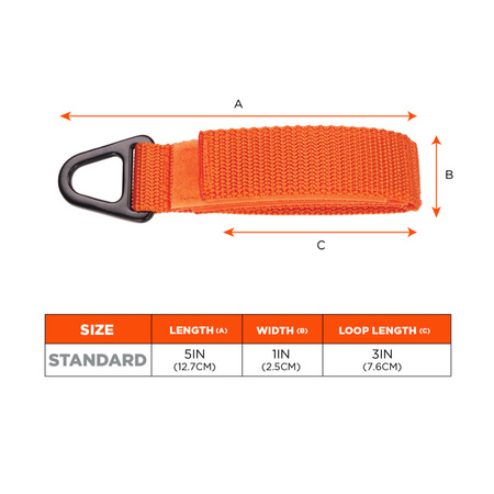Pasek Kotwiczny With Zapięciem Na Rzep Do Narzędzi Squids 3172 Anchor Strap Hook & Loop Closure For Tool Tethering (2-pack) - 5lbs / 2.3kg