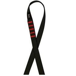 Pętla 150 cm x 18 mm taśma płaska Black