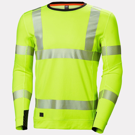 Koszulka termoaktywna Icu Lifa Active Crewneck 360 Yellow