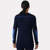 Koszulka termoaktywna W Hh Lifa Merino Crewneck 595 Navy/Stone Blue