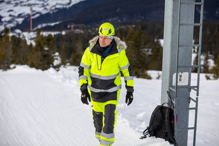 Alna 2.0 Work Pant Cl 1 369 Yellow/Ebony