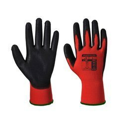 Gloves PU Czerwono/czarne A641