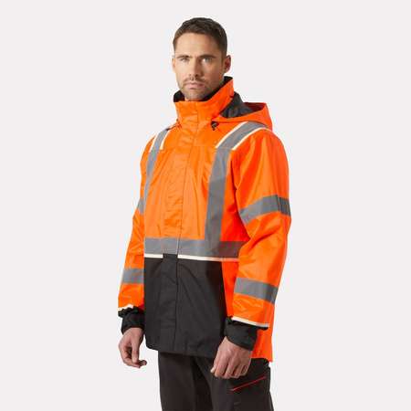 Uc-Me Shell Jacket 269 Hi Vis Orange/Ebony
