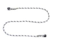 Lanyard Bezpieczeństwa POLE Dł. 1m With Dwoma Karabinkami CS20