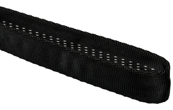 Loop Edelweiss Tubular 26 Mm - 150 Cm Black