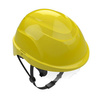 Kask Przemysłowy ATRA 20 Elektroizolacyjny With Wizjerką Yellow