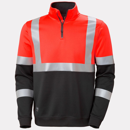 Addvis Half Zip Sweatsh. Cl 1 169 Red/Ebony