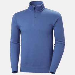 Classic Half Zip Sweatshirt 558 Stone Blue