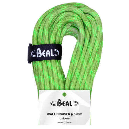 Lina dynamiczna Wall Cruiser Unicore 9,6 mm x 20 m Green