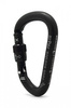 Carabiner Pirate Screw-lock (black)