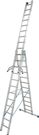 Drabina Trzyelementowa Aluminiowa Wielofunkcyjna Ze Szczeblami Stabilo