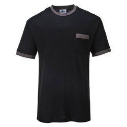 TX22 - T-shirt Kontrastowy Portwest Texo Black