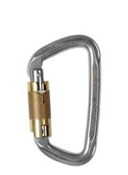 Carabiner Ze Stali Nierdzewnej D-SHAPE STAINLESS STEEL TG