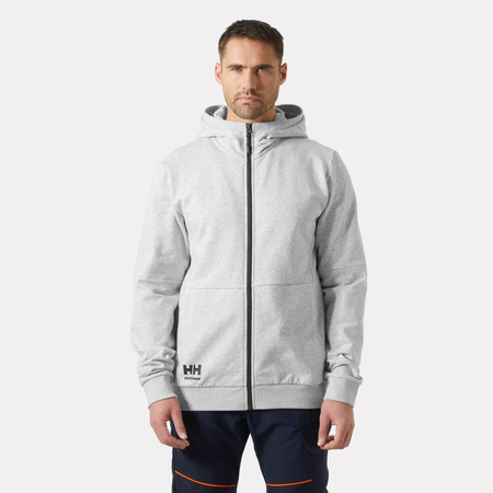 Bluza z kapturem rozpinana Evo Zip Hoodie 932 Grey Melange