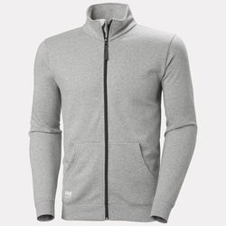 Bluza rozpinana Classic Zip Sweatshirt 930 Grey Melange