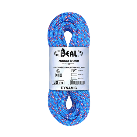 Rope Turystyczna Rando 8 Mm X 48 M Standard Blue