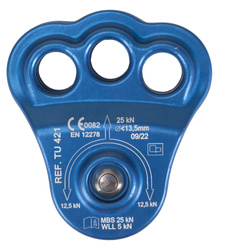 Pulley Triple TU 421 - Blue