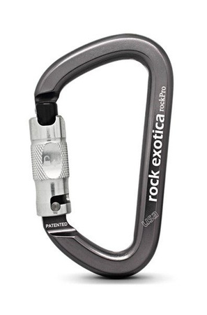Carabiner Rockpro Autolock (black) Rock Exotica