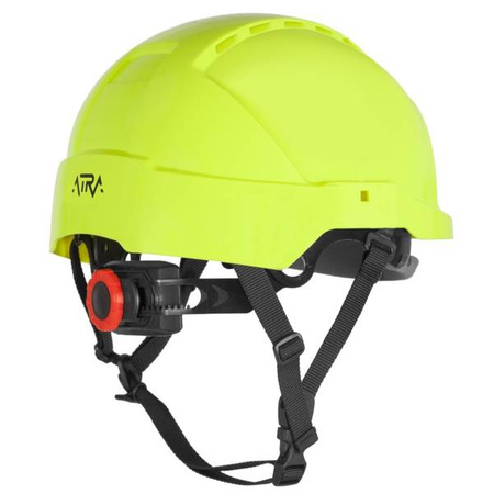 Kask/hełm Przemysłowy Ochronny ATRA 10 Elektroizolacyjny Yellow Hi-vis