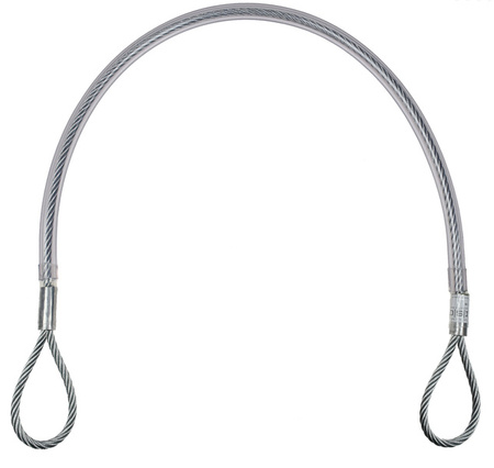 Lanyard ISC Wire Anchor Strop - N/e (bez Kauszy) 1m