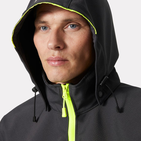 Kurtka softshell Oxford H. Softs Jacket 999 Black/Ebony