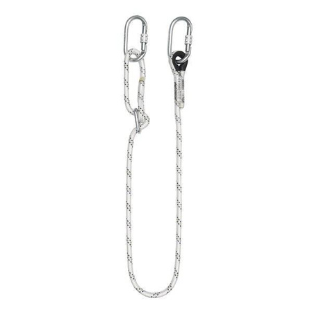 Lanyard Bezpieczeństwa/lonża Regulowana LB100 With Zatrzasnikami 2xaz011 Dł. 2 M