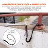 Lonża Do Narzędzi Squids 3105 Tool Lanyard - Carabiner + Loop 6,8kg