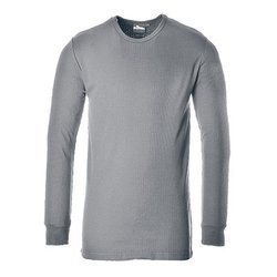 T-shirt B123 With Długimi Rękawami Gray