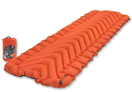 Insulated Static V Mata Dmuchana Pomarańczowa