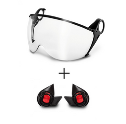 Kit Zen Visor - Clear (zen Visor WVI00007-500 + Adapters Wac00009)