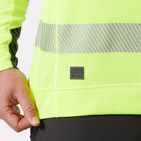 Koszulka termoaktywna Icu Lifa Active Crewneck 360 Yellow