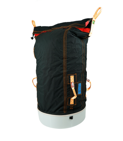 Duża Bag Narzędziowa With Twardą Pokrywą – Ø64 Cm – Dopuszczalne Obciążenie Robocze 500 Kg - NL - Czarna