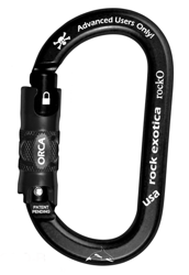 Karabinek RockO Orca black