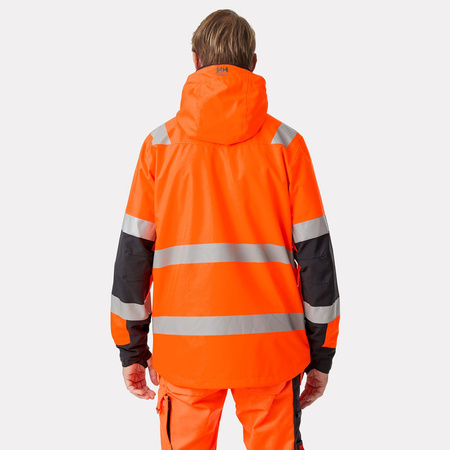 Kurtka wodoodporna Alna 2.0 Hi Vis Waterproof Shell Jacket 269 Orange/Ebony