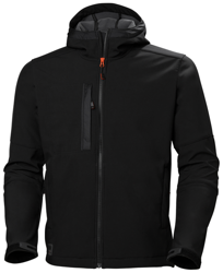 Kensington hood s.shell kurtka 990 BLACK 4XL