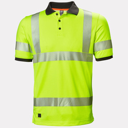 Koszulka polo termoaktywna Icu Lifa Active Polo 360 Yellow