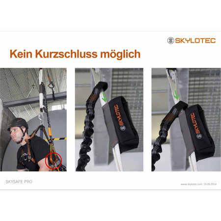 Lonża Skylotec SKYSAFE PRO FLEX Y FS 90 ST 1.8 M